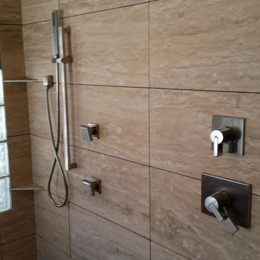 Shower fixture installation for Water Heater Installation in Manchester